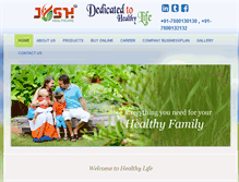 Tablet Screenshot of joshhealth.com
